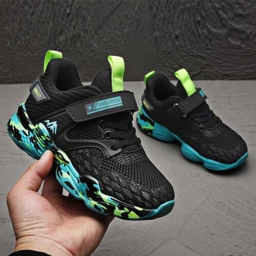 RECOISIN Spring Autumn Children Shoes Non-slip Kids Running Shoes Boys Fashion Breathable Sneakers Girls Casual Sports Shoes