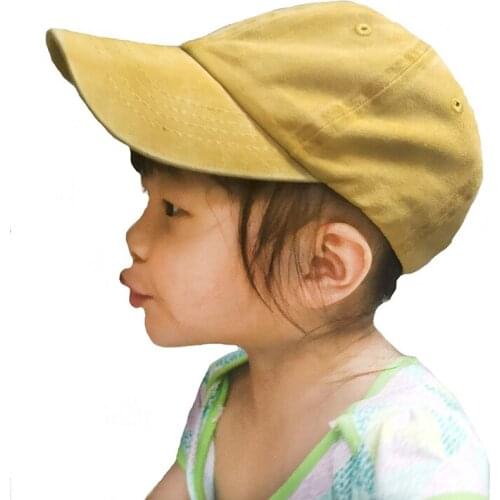 Baby Boys Girls cotton baseball caps and hats Summer Spring Casual Soft Kids Child Snapback Adjustable hats 3-10 years girls