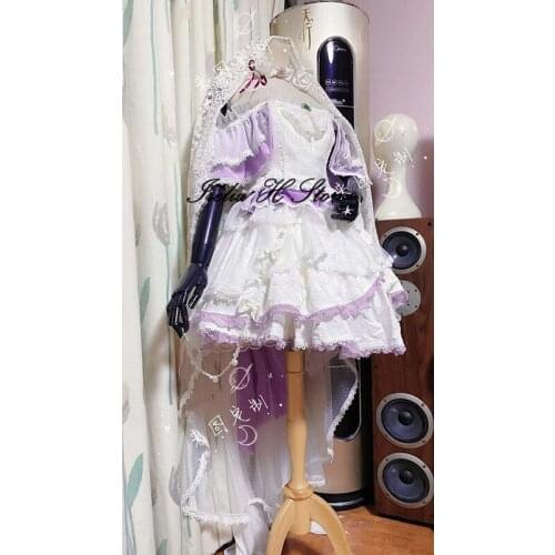 Irelia H Store Costume made/size Re: Life in a different world from zero RE0 Emilia Dress Cosplay Costume