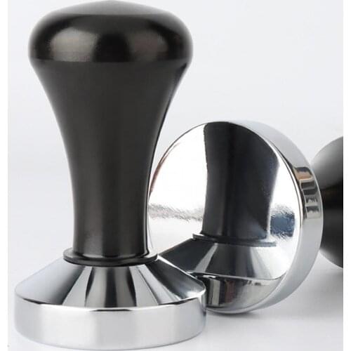 51/53/58mm Coffee Tamper Wooden Handle Barista Espresso maker Grinder Handmade High Quality Hot Sale