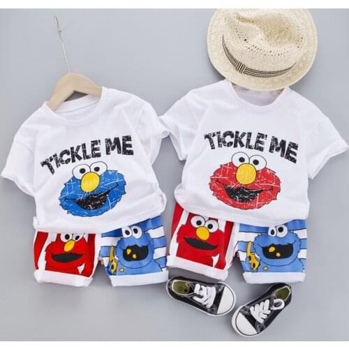 Toddler Summer Clothing Children Baby Boys Girls Clothes T-Shirt Striped Shorts Infant Jogging 2pcs/Sets Roupa Infantil Menina