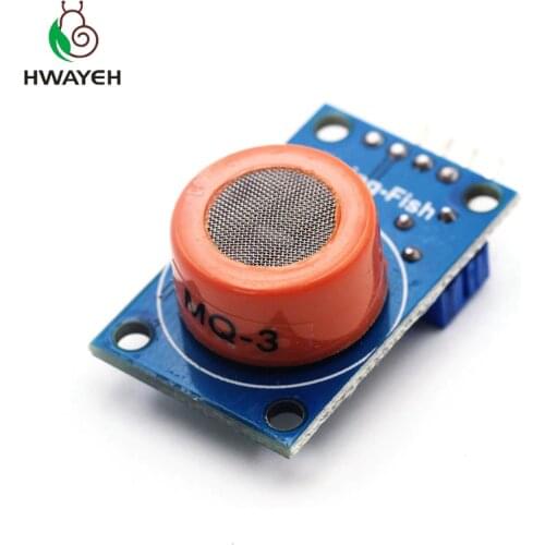 2016 New Alcohol Ethanol Sensor Breath Gas Ethanol Detection MQ-3 MQ3 for arduino UNO 51
