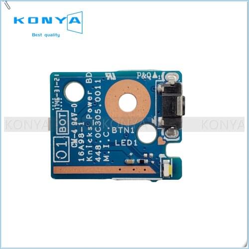 New Original For HP Pavilion X360 14-BA 14-ba015dx Series Power Switch Button Board 448.0C305.0011