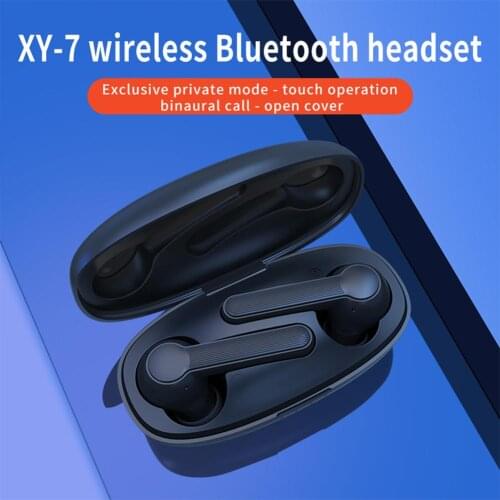 XY-7 Touch True Wireless Bluetooth Mini Headset Stereo Sports TWS 5.0 Touch Operation High-definition Call Surround Sound