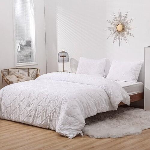 LUCKYBULL breathable soft and comfortable quilt king size bedding (1 quilt, 2 pillowcases)