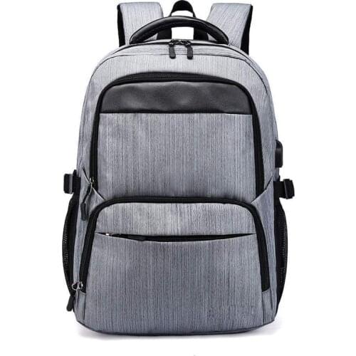 2020 New Business Men Backpack USB Charging Laptop Travel Backpack Oxford Women Bagpack Waterproof School Bags Mochila Daypack