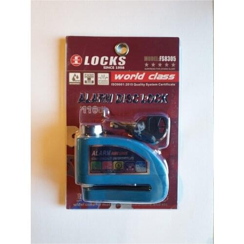 Alarm Motorcycle Disc Lock