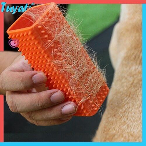 Pet Dog Hair Removal Brush Grooming Tool Silicone Dog Hair Deshedding Remover Comb Brush for Cat Dogs Accessories Shiba Inu