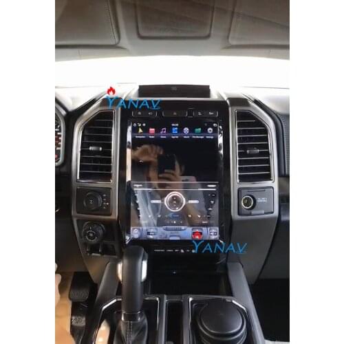 Tesla vertical screen GPS navigation for-FORD F150 Raptor 2015 2016 2017 2018 2019 car stereo autoradio multimedia DVD player
