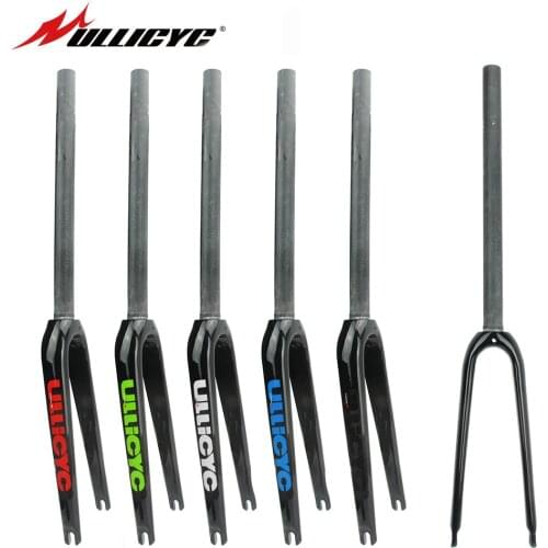 Ullicyc 14 16 18 20 22"inch Folding BMX Bike T800 Full Carbon Fiber Fork Carbon Bicycle Front Forks Bicycle Motocross Fork QC335