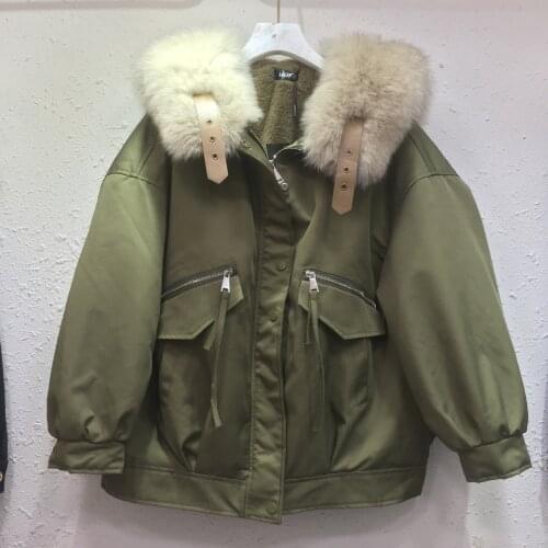 Vinieer Women's Parkas With Natural Fur