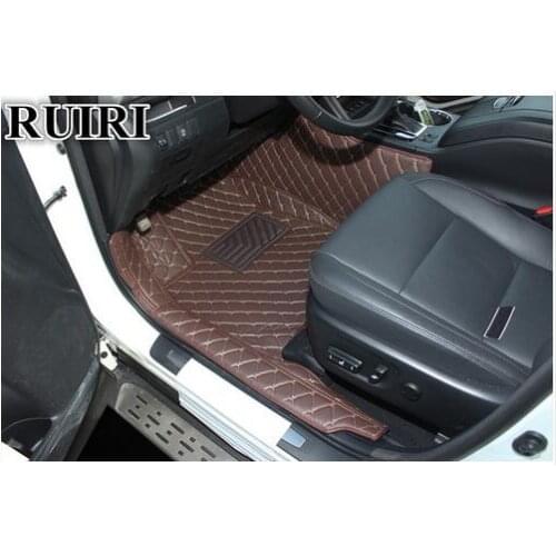 Top quality! Special car floor mats for Toyota Highlander 7 seats 2018-2014 waterproof carpets for Highlander 2017,Free shipping