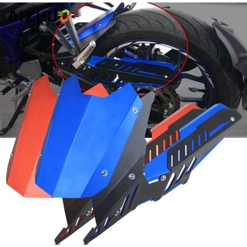 YZF CNC Rear Extend Fender Mudguard Chain Guard Cover FOR YAMAHA YZFR3 YZFR25 YZF-R25 R3 2013-2019 MT03 MT25 MT-03 MT-25 2015-19