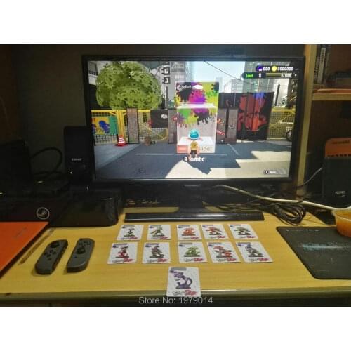 11 pcs/lot Splat Full Set 215 Printed NFC Card Written by Tagmo Can Work For Game cards