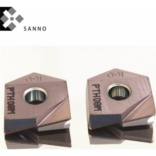 2pcs ZPFG200-WH ATH80D ZCFW160-R1.0 ZCFW200-R1.0 PTH08M cnc carbide inserts ball milling blade carbide tips lathe cutting tool