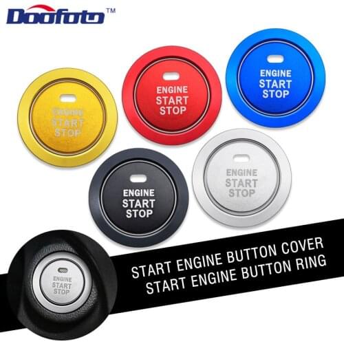 2020 Car Engine Start Stop Button Ring Styling Case For Subaru Forester Outback Legacy Impreza XV Auto Interior Decoration Trim