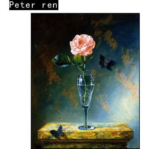 New Diy Diamond Painting Cute Outshine Others Rose Diamond Mosaic Handwork Square Rhinestones Full Cross Stitch Kit Embroidery