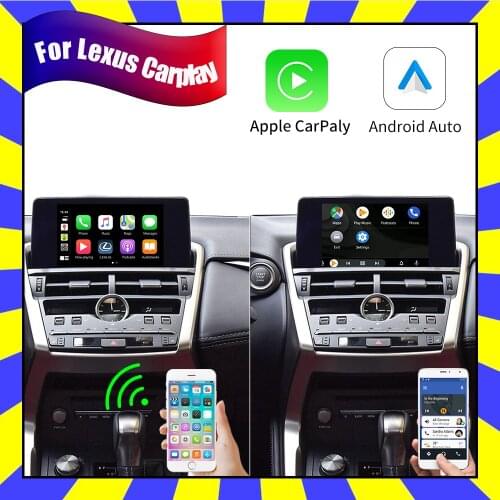Wireless Apple CarPlay Android Auto Car Upgrade Screen For Lexus NX NX200t NX300 NX300h 2014-2020 Audio Multimedia Head Unit