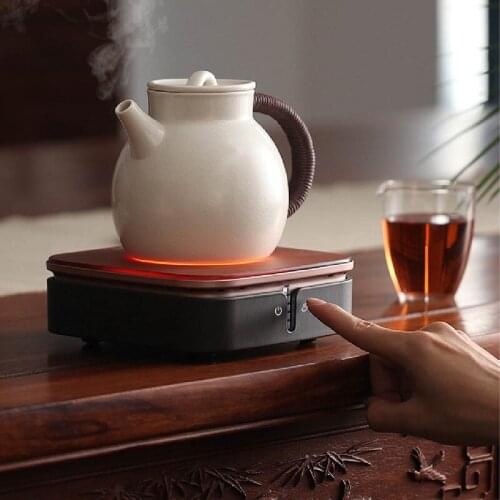 220V Electric Ceramic Stove Tea Stove Intelligent Mute Household Tea Stove Boiling Water Stove