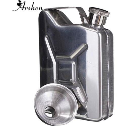 5oz Stainless Steel Funnel Liquor Funnel Wedding Party Bar Drink Bottle Hip Flask Liquor Whisky Bottle Drinkware Alcohol Cap