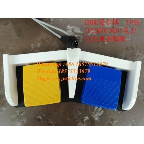 Customized ERBE Plasma Electric Knife ICC200 ICC300 Foot Switch IPX8 Waterproof