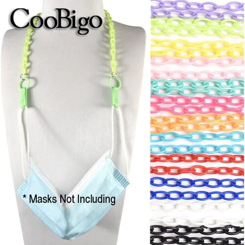 Adjustable Acrylic Masks Lanyard Hanging Chain Portable Masks Storage Holder Ear Rope Extender Artifact Extension Storing Strap