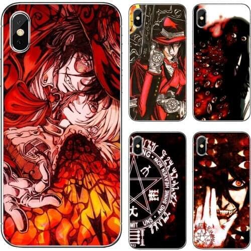 Anime-Hellsing-Alucard-Fan-Cartoon For Samsung Galaxy A9 A8 Star Lite A3 A5 A7 A6 Plus 2018 2015 2016 2017 Soft Case