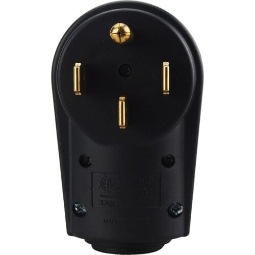 [Nema 14-50P] 50 Amp Heavy Duty RV EV Replacement Plug, Nema 14-50P Male, 50AMP Assembly Plug Electrical Vehicle AC plug