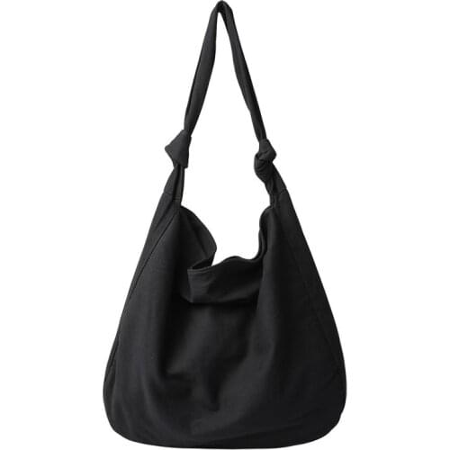 New Style Small Fresh Canvas Bag Leisure Art Large Capacity Shoulder Bag Ins Net Red Fashion Womens Bag Purses And Handbags