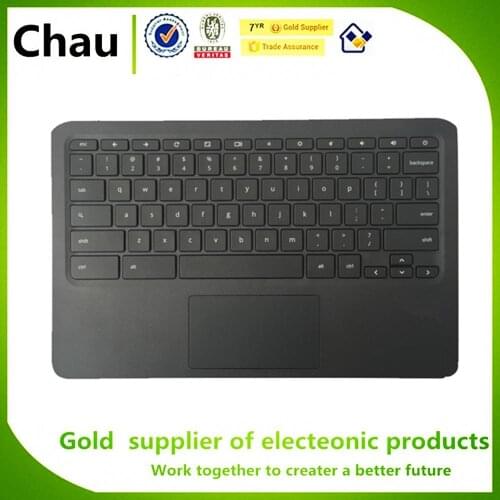New Laptop TOP Case For HP Chromebook 11 G6 EE Upper Case Palmrest Cover US Keyboard With Touchpad