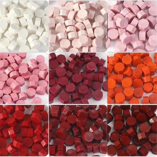 100PCs Multicolor DIY Wax Seal for Sealing Beads Envelope Wedding Packaging Postcard Postage Stamps Art Scrapbooking Stamping