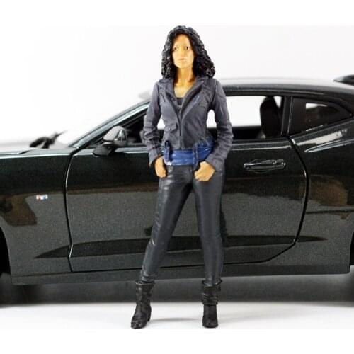 Speed 7 Resin Doll 1/18 Scale Model Vehicle Scene Accessory Static Mini Figure Models Toys Collection for Car Model Display Show