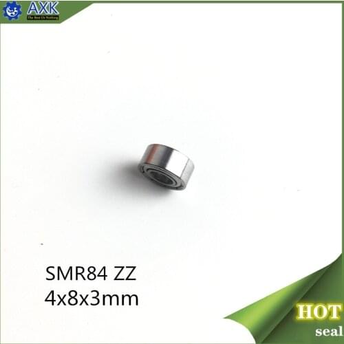 SMR84ZZ Bearing 4*8*3 mm ( 10PCS ) ABEC-1 Stainless Steel Ball Bearings Shielded SMR84Z SMR84 Z ZZ