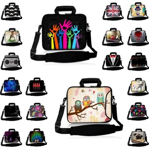 Computer Messenger Handbag Briefcase 10 12 13 14 15 15.4 15.6 17 17.3inch Laptop Notebook Carry Bag Case For Macbook Chuwi Hi PC