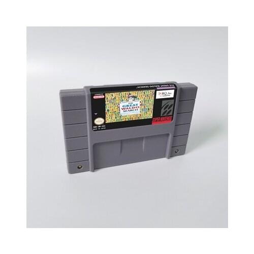 The Great Waldo Search - Action Game Card US Version English Language