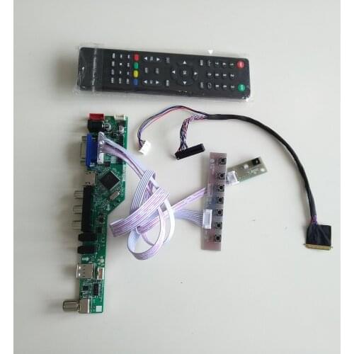 TV HDMI AV VGA USB AUDIO LCD LED Controller Board kit display For N156BGE-L21 1366X768 panel Screen monitor