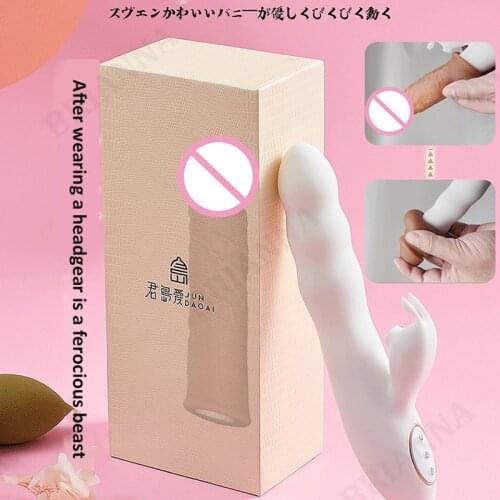 Rabbit vibrator clitoris sucker sucking vibator dildo realistic vagina g spot massager clitoris stimulation female masturbation