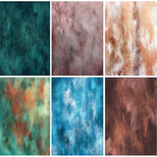 ZHISUXI Abstract Gradient Vintage Vinyl Baby Portrait Photography Backdrops For Photo Studio Background XT20915FGD--09