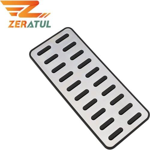 For Hyundai Ix25 Creta Accent Verna Solaris Elantra I30 for Kia K2 Rio Soul KX3 K5 Optima 1Pc Car Footrest Foot Rest Pedal Cover