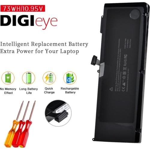 10.95V 73WH A1321 Laptop Battery for APPLE A1321 MC371 MC372 MB985 15 inch A1286 (Mid-2010) A1286 Mid 2009 version