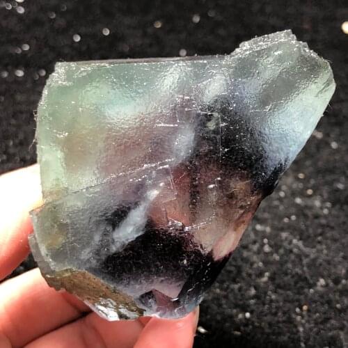 276.7gNatural hallucination fluorite and pyrite stone home decoration ring vein healing geology teaching CRYSTAL QUARTZ GEM