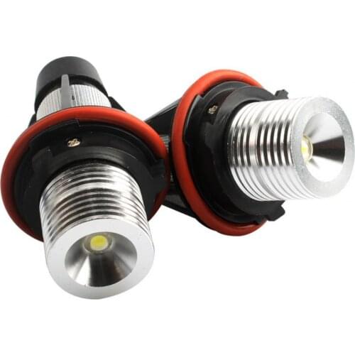 2Pcs LED Angel Eyes Fog Light Headlight Daytime Running Lamp for BMW E39 E53 E60