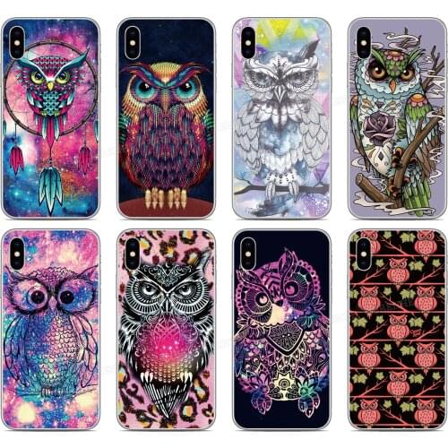Owl Cover For VIVO V20 SE X60 Pro Y70 S7 2020 iQOO 7 5 Y11 Y15 Y17 Y12 Y20 Y20S Y50 Y30 V17 S7e Y73s Y12S Y11S Y20i Phone Case