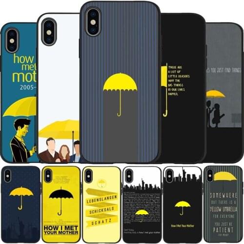How i met your mother black Silicone Phone Case For iPhone 12 XR XS Max 5 5S SE 2020 6 6S 7 8 PLUS X 11Pro Max 11 Cover
