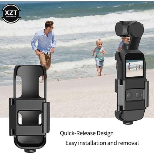 Mount Bracket Holder 1/4 Screw for DJI Osmo Pocket Camera interface Skeletons Cam Mount Frames for Tripod Selfie Stick Bicycle