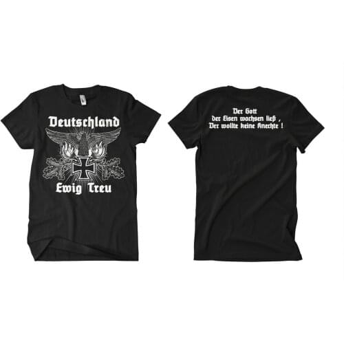 Deutscher Adler Ewige Treue M3 Vaterland Deutschland. T-Shirt. German Eagle Eternal Summer Cotton O-Neck Mens T Shirt