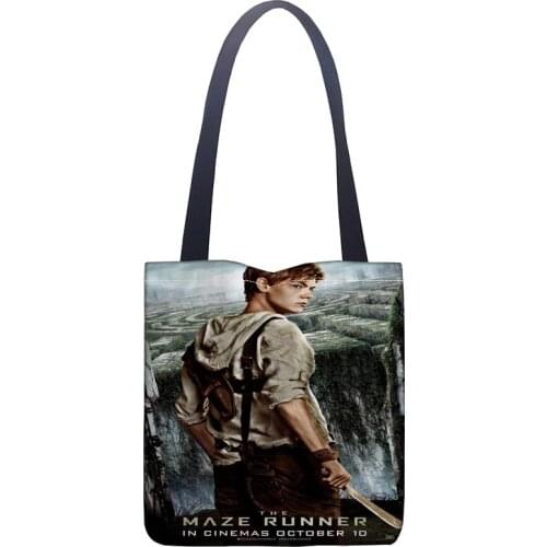 New Thomas Sangster printed canvas tote bag convenient shopping bag woman bag student bag Custom your image