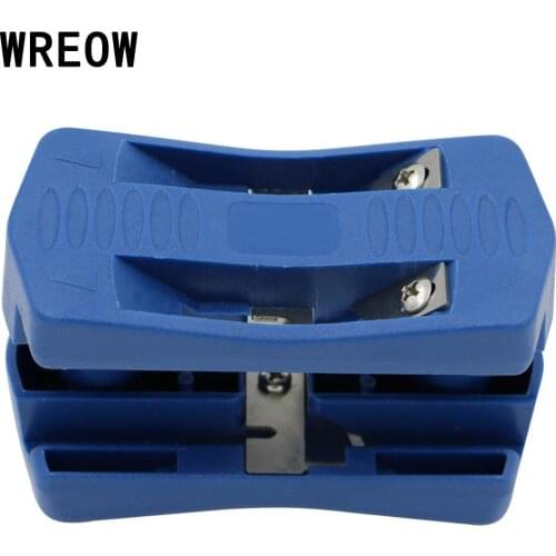 1pc Double Edge Laminate Wood Trimmer Woodworking Tool Steel Spared Blade For Wood Plastic Furniture Cabinet Wood DIY Tool