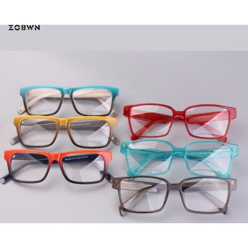 Fashion Rectangle Computer Glasses quadros lunettes women Colorful Radiation Eyeglasses Men Women Anti-glare Goggles Eyeglass