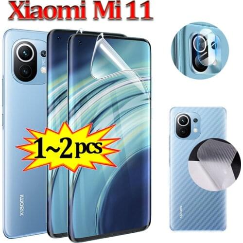 Soft Hydrogel Film For Xiaomi Mi11 Phone Screen Protector Back Film Xaomi Mi 11 Camera Protection Xiomi11 Xiaomi Mi 11 Not Glass